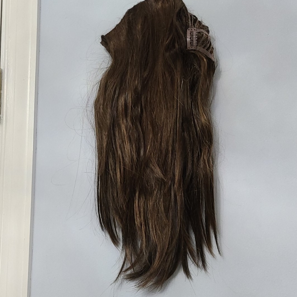 Clip on hair extensions